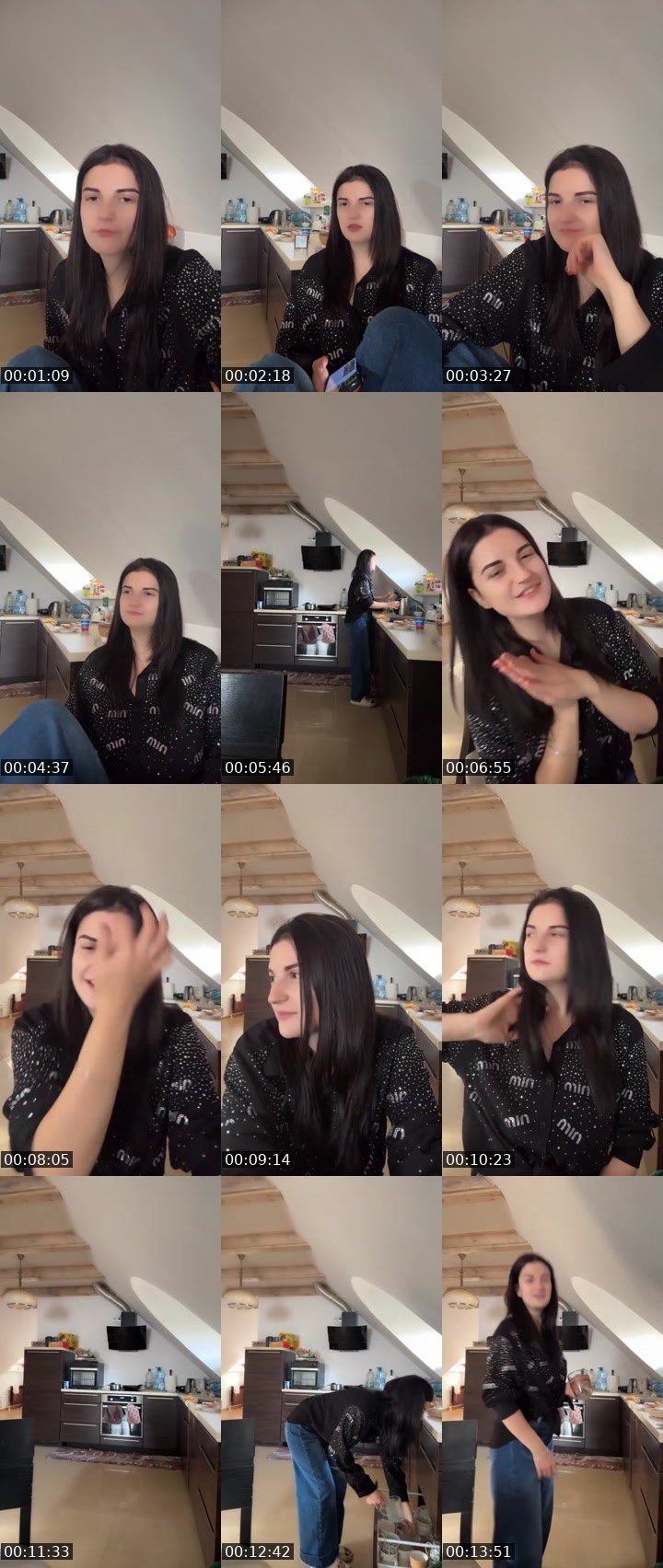 Contact-sheet preview of Olichka🇺🇦🇵🇱's Liveme recording