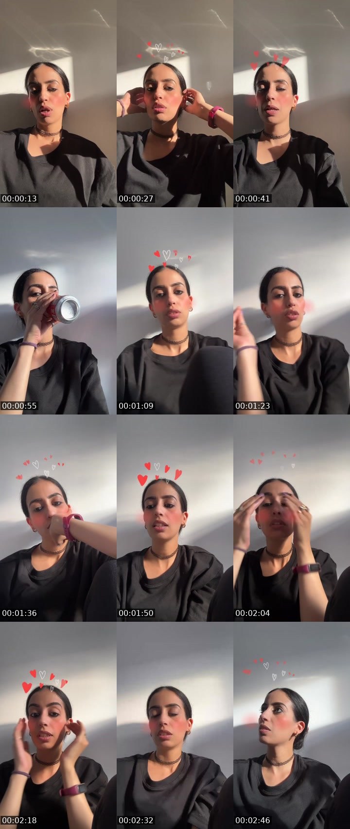Contact-sheet preview of 𝐌𝐘𝐒𝐓𝐄𝐑𝐘 🐝's Liveme recording