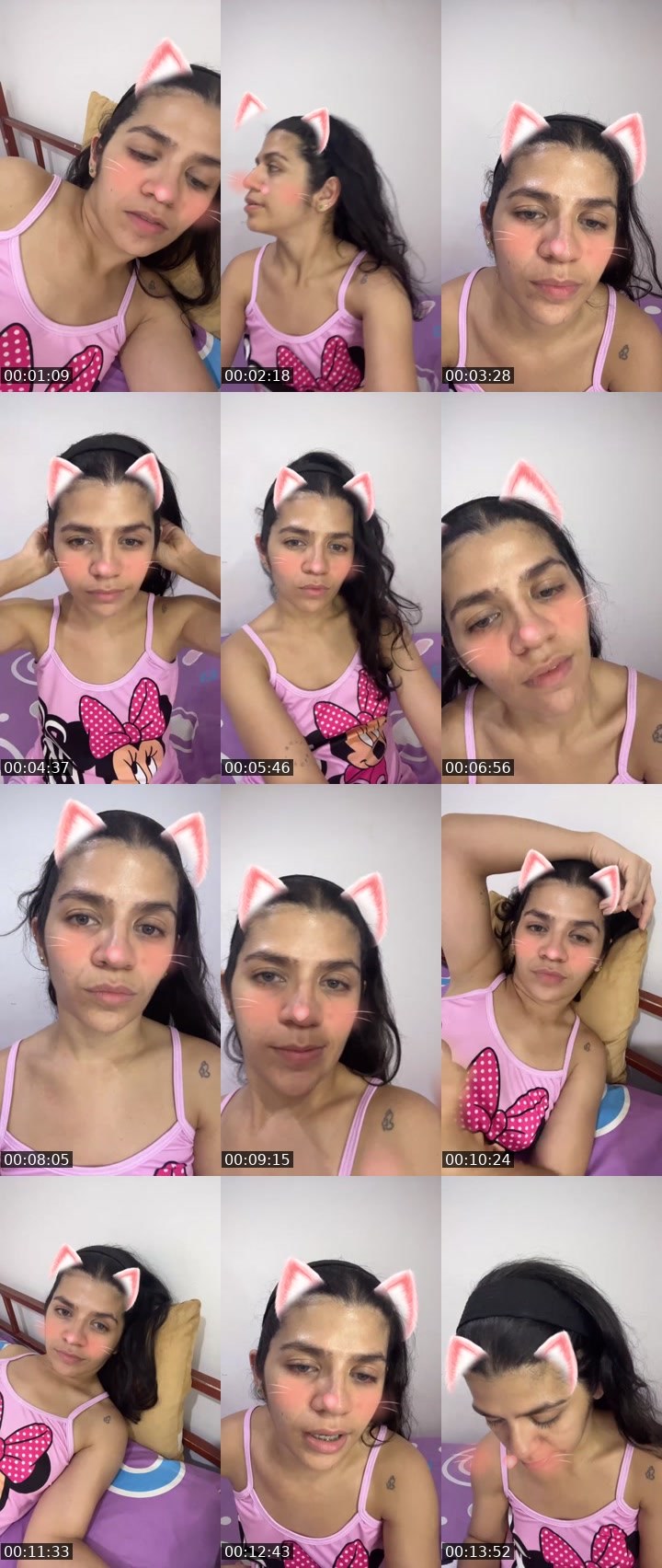 Contact-sheet preview of 🌐 🌸💖Ivelle🩵🌹🌐's Liveme recording