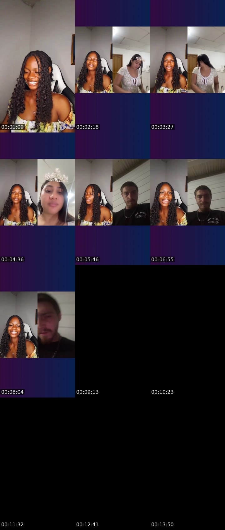 Contact-sheet preview of $💸Imma🟦⛓️'s Liveme recording