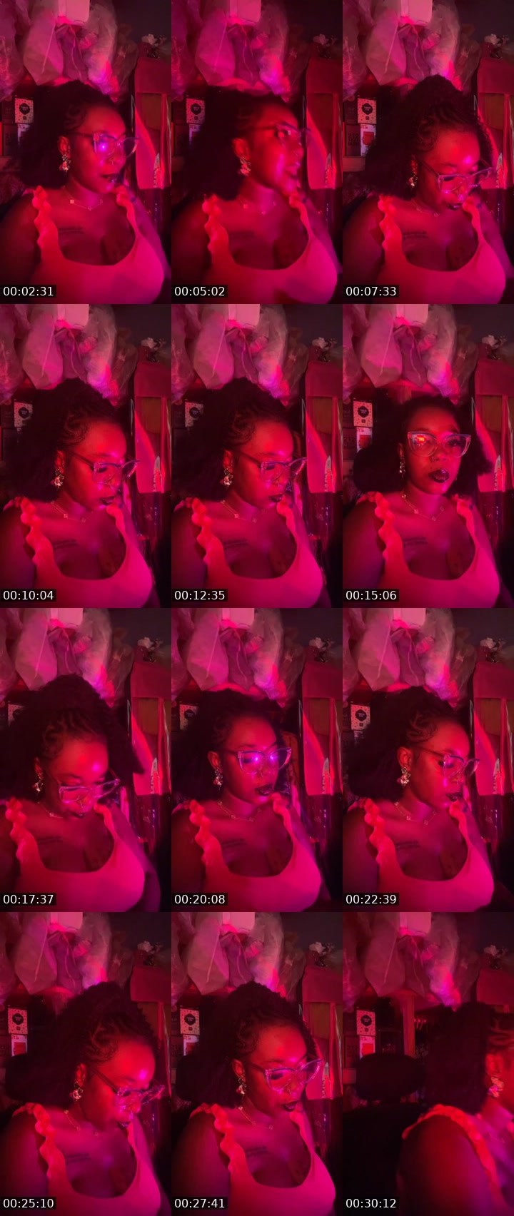 Contact-sheet preview of 🇳🇬B.O.A🐈‍⬛🥀's Liveme recording