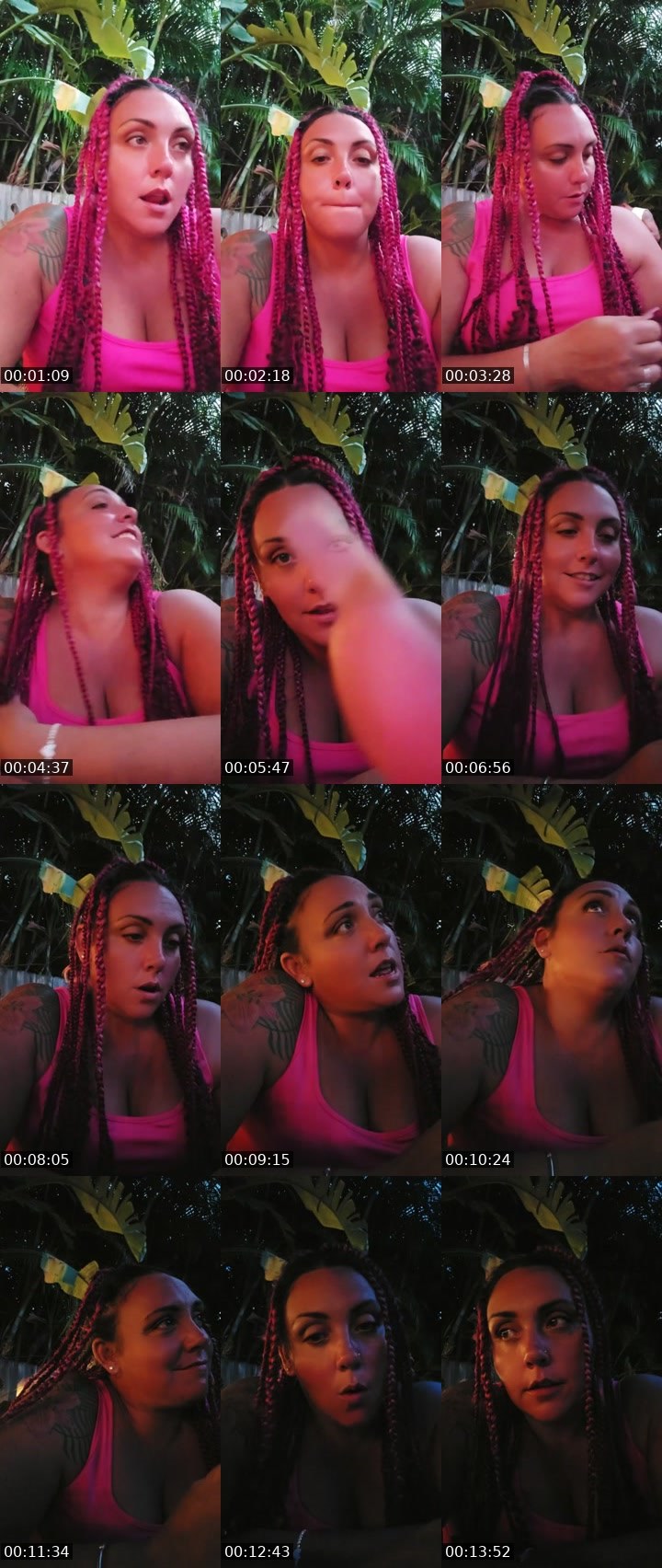Contact-sheet preview of Breezy696's Liveme recording