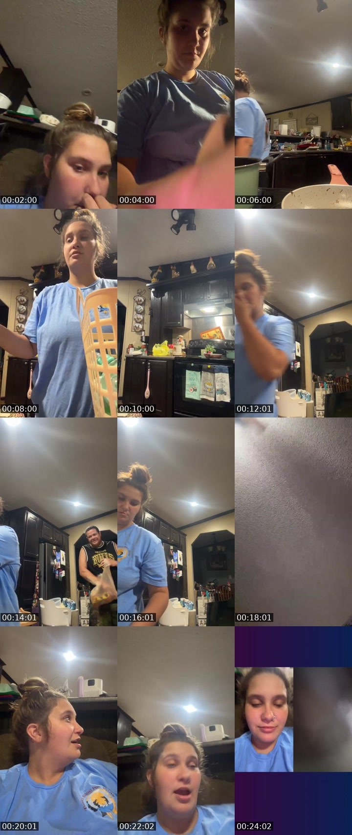 Contact-sheet preview of Harls04's Liveme recording