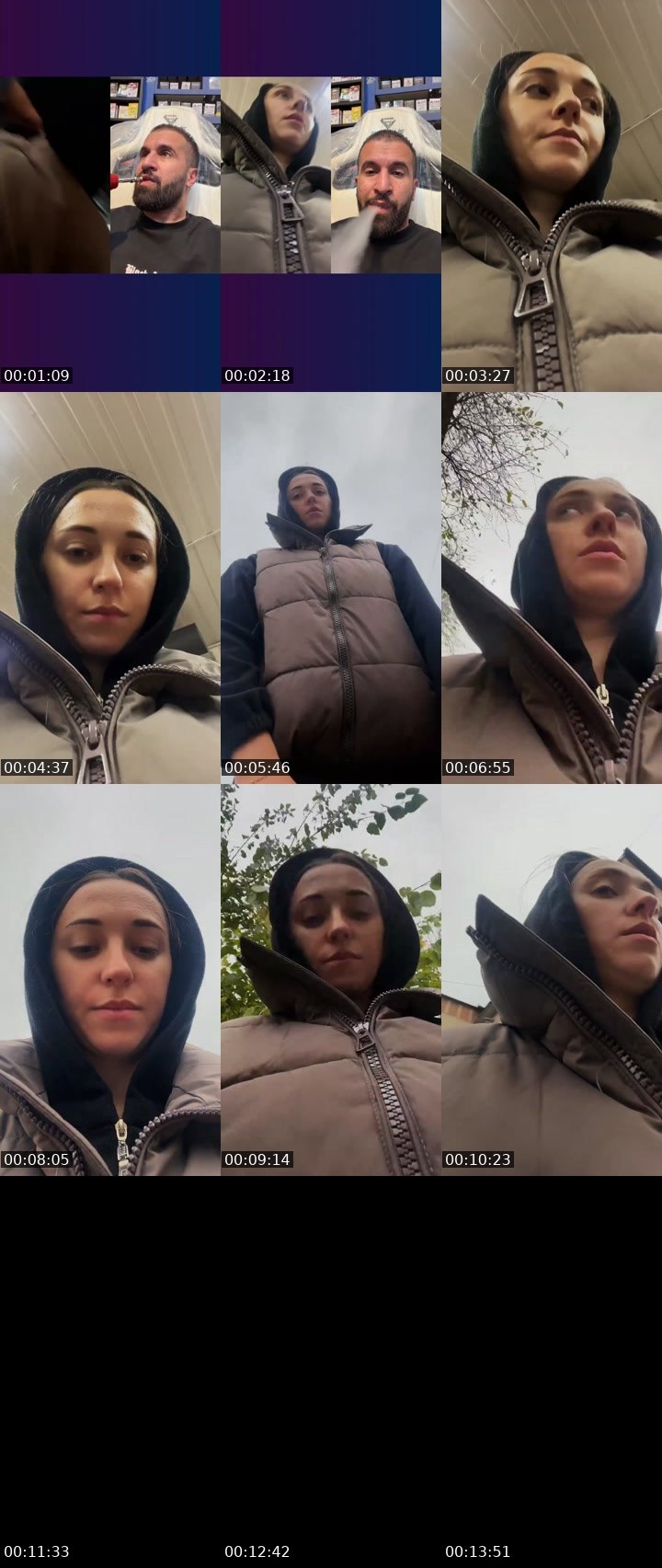 Contact-sheet preview of Queen🇺🇦❤️‍🩹's Liveme recording