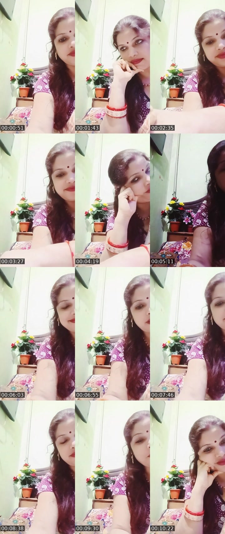 Contact-sheet preview of Aaradhya 🦚🦚's Liveme recording