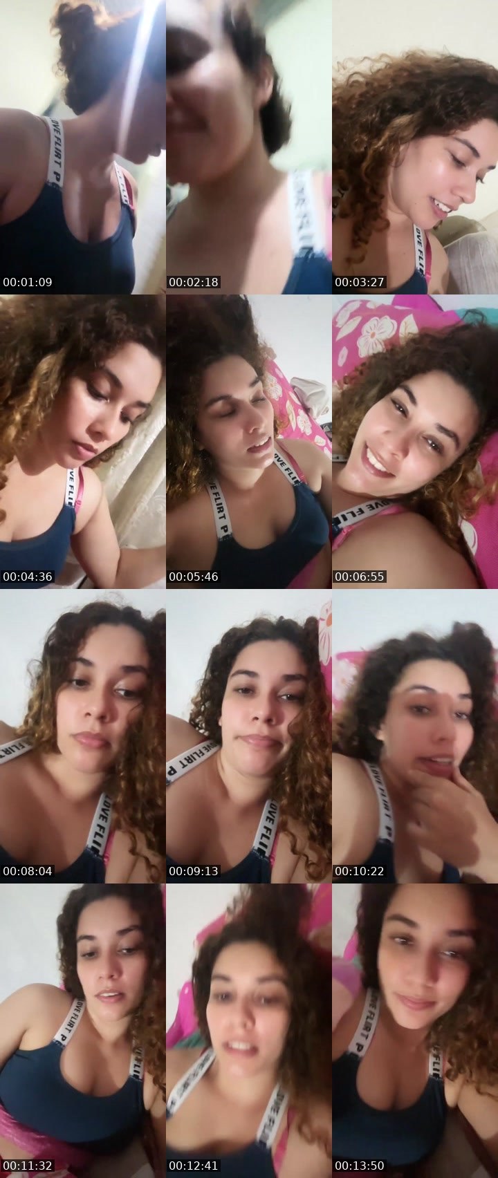 Contact-sheet preview of Hanna99's Liveme recording