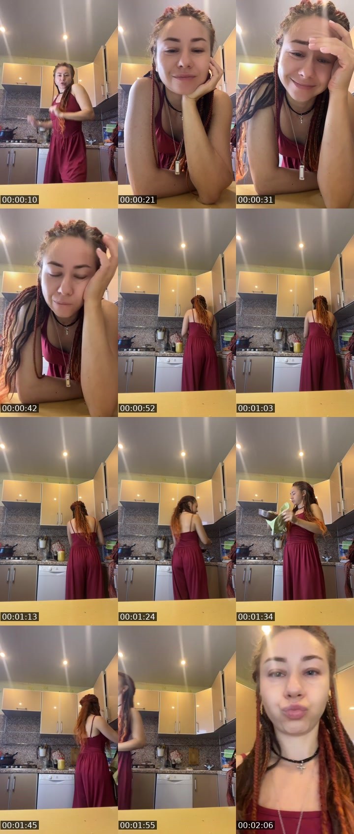 Contact-sheet preview of MU$E💎105к℄'s Liveme recording