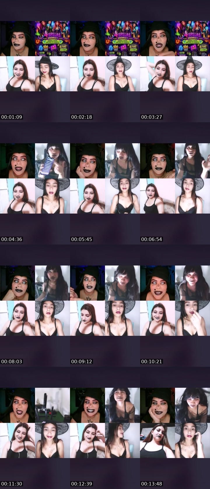 Contact-sheet preview of 🌈🔆SIRENA🪷's Liveme recording