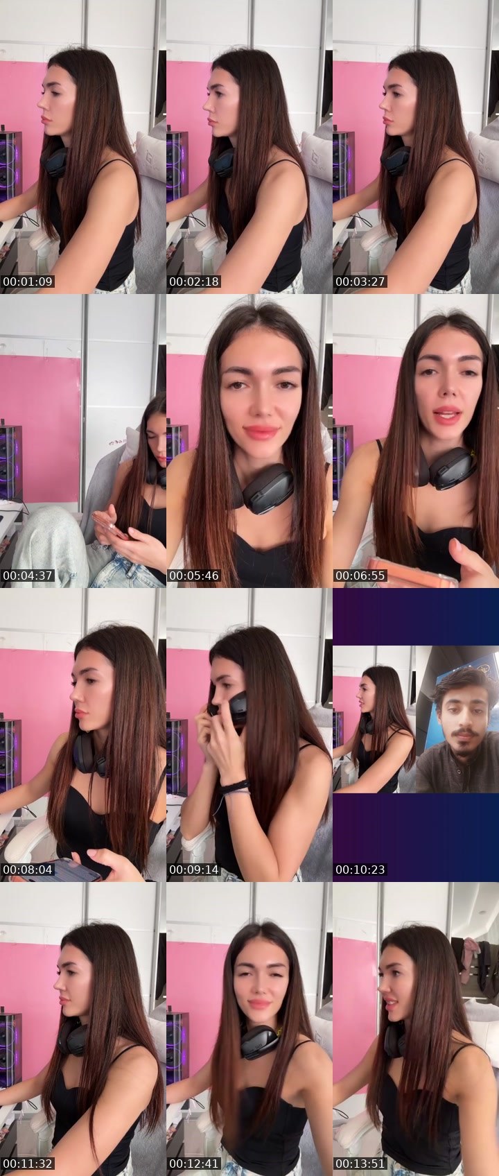 Contact-sheet preview of Incognito🍓's Liveme recording