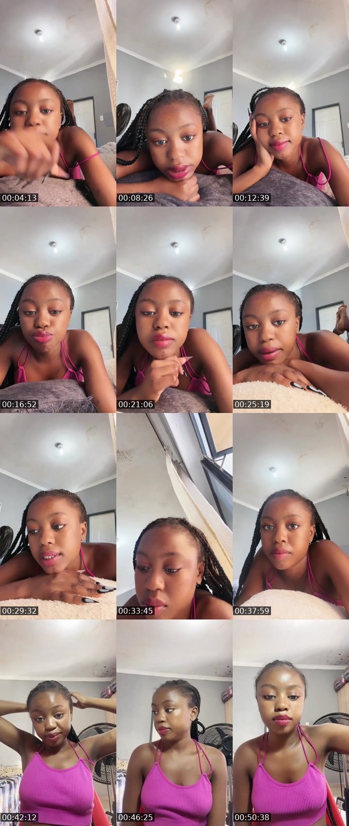 Contact-sheet preview of GrACe🌸💦's Liveme recording