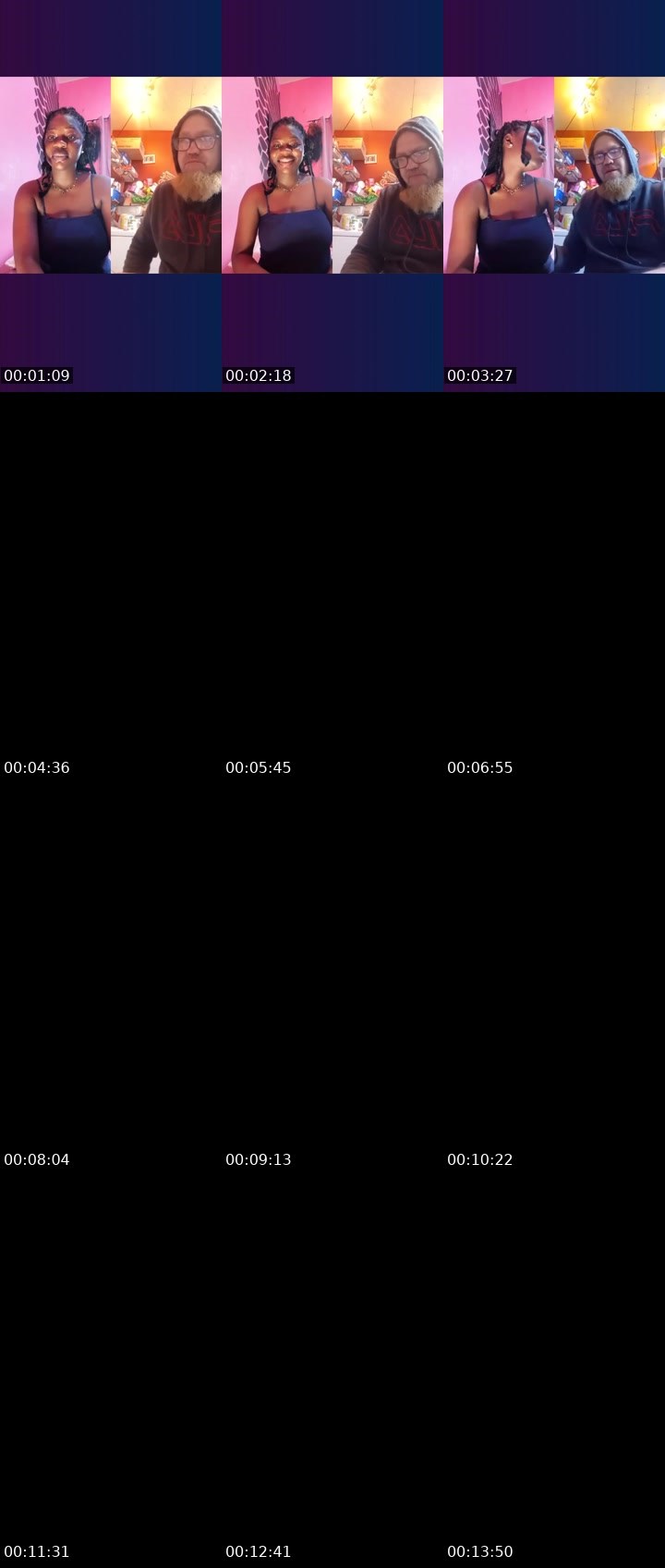 Contact-sheet preview of Suskil 🍑's Liveme recording