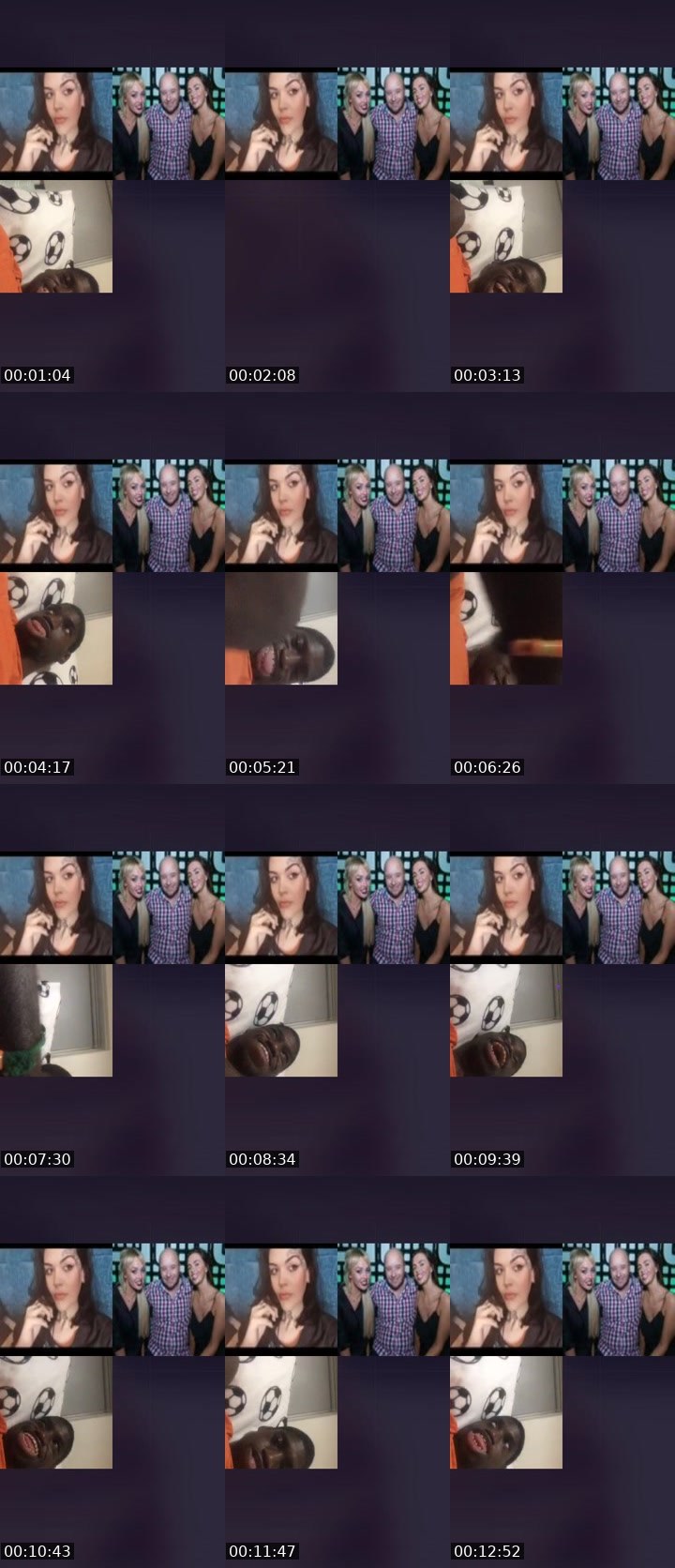 Contact-sheet preview of ɴᴀɴᴄʏ ᴅʀᴇᴡ's Liveme recording