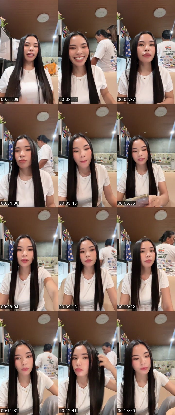 Contact-sheet preview of ᴵᴬ💎Michiikooo🫐's Liveme recording