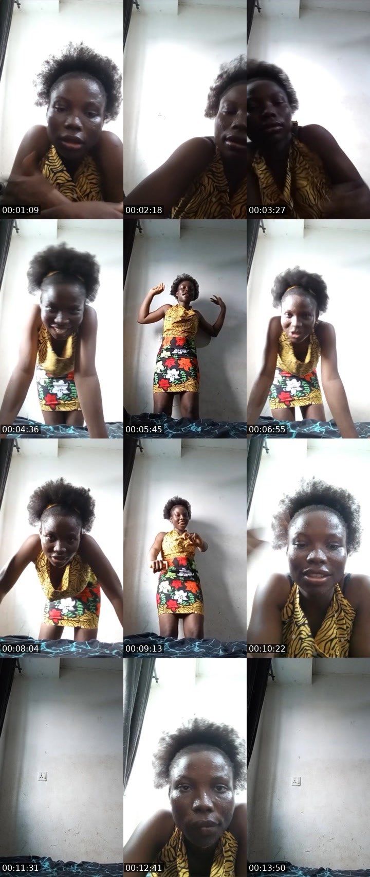 Contact-sheet preview of ukpai victoria's Liveme recording