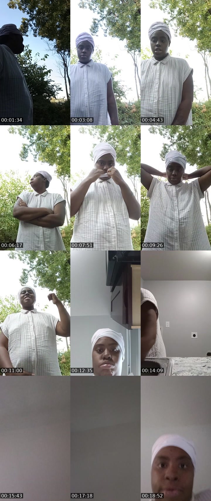 Contact-sheet preview of iamcashayy's Liveme recording