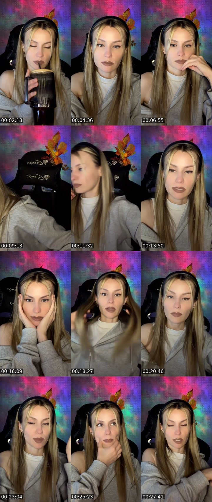 Contact-sheet preview of 🪷𝔇𝔦𝔤𝔦𝔱𝔞𝔩ᴰᴳᴹᶠ's Liveme recording
