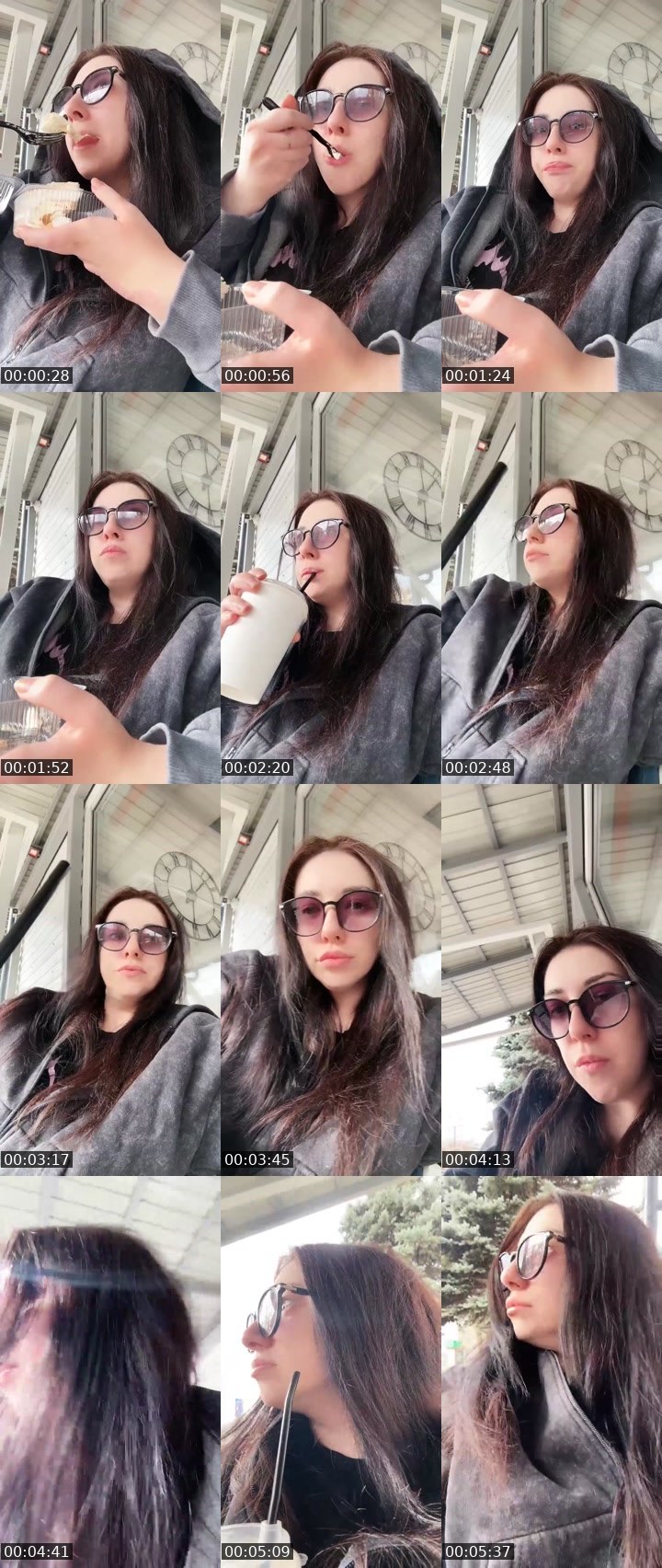 Contact-sheet preview of Victoria🇷🇺's Liveme recording
