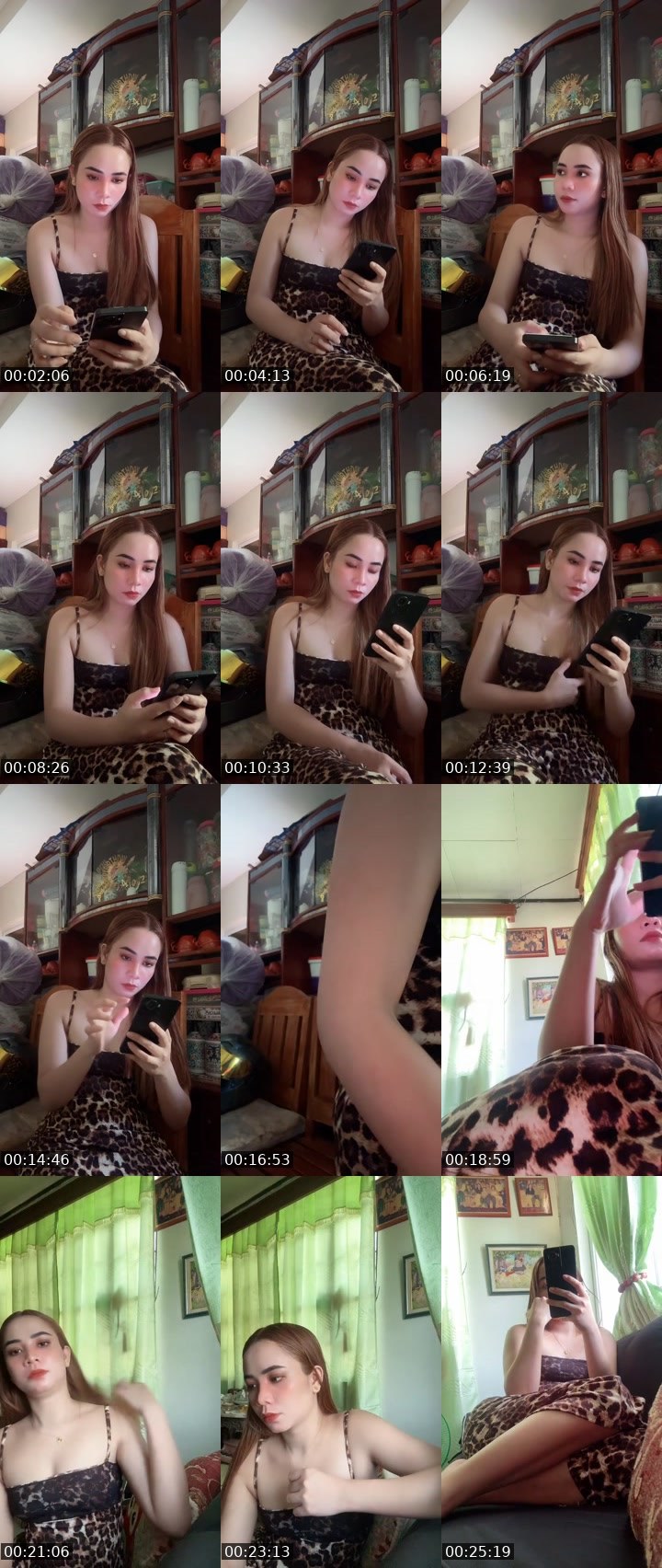 Contact-sheet preview of 👸🏼 Roxanne🧜's Liveme recording