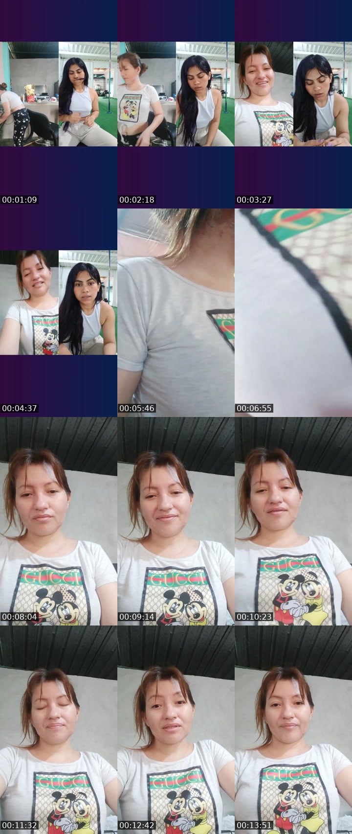 Contact-sheet preview of 🌈♦️veneno🛡's Liveme recording