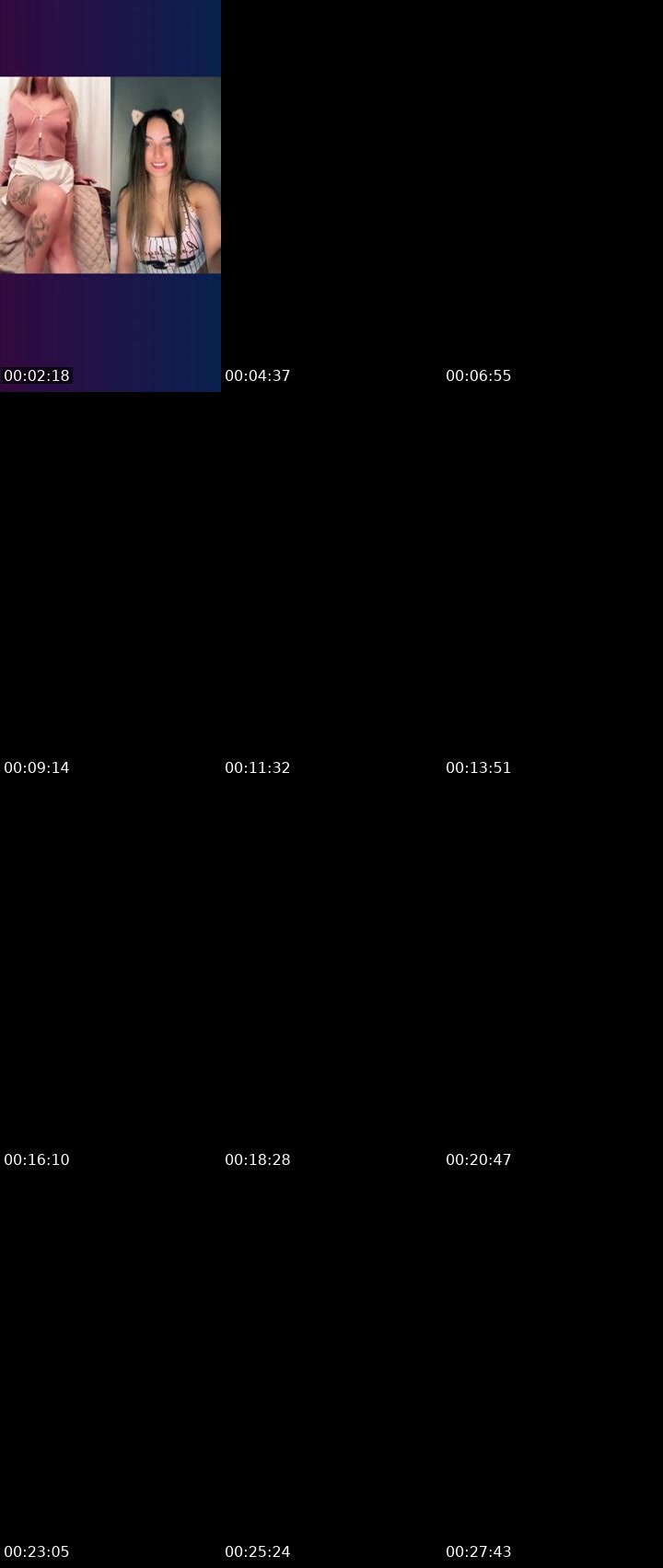 Contact-sheet preview of 𝓑𝓔ℛℛ𝓨 ✨'s Liveme recording