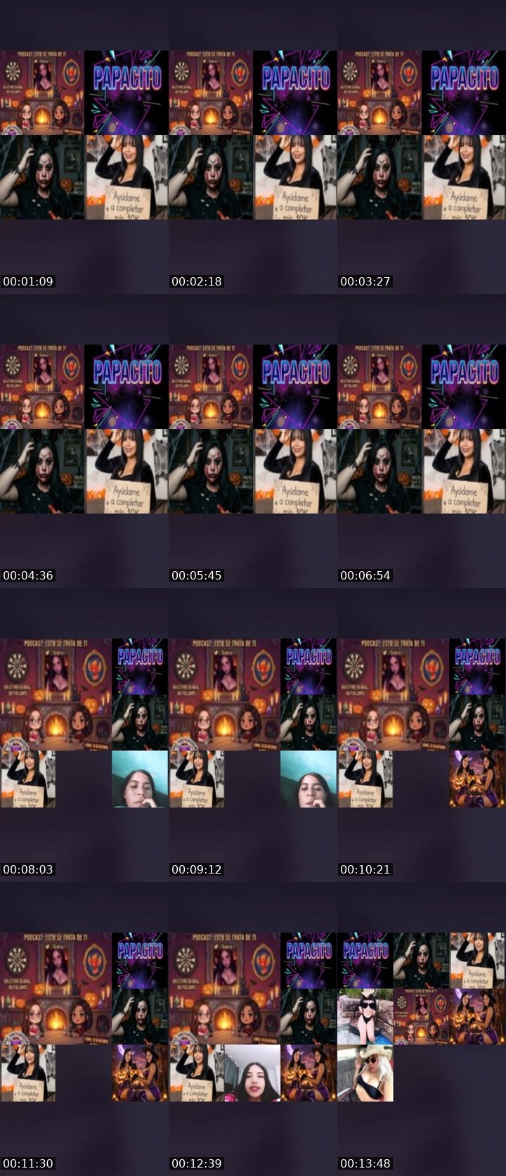 Contact-sheet preview of 🐦‍🔥⃝Andre?'s Liveme recording