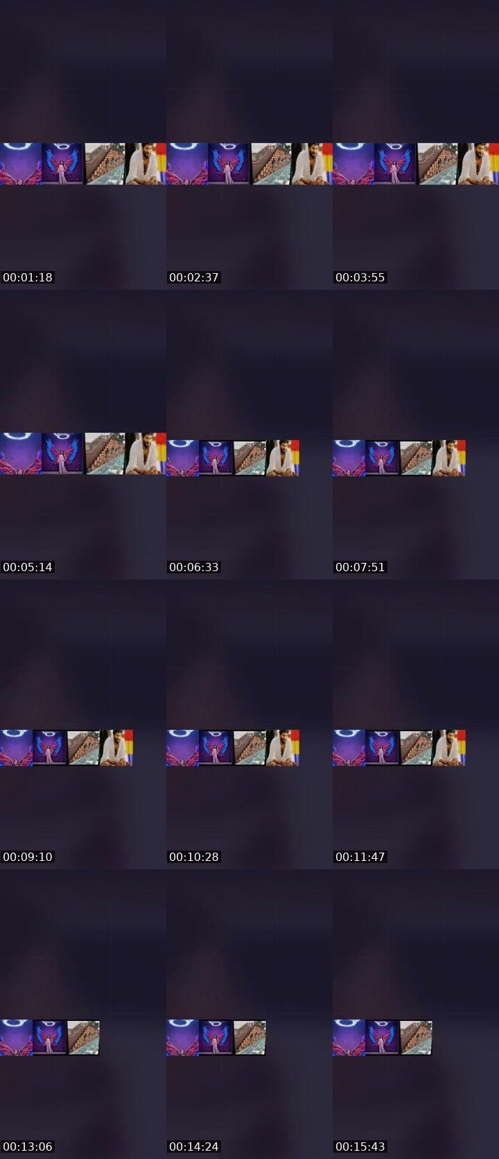 Contact-sheet preview of Believe in urself's Liveme recording