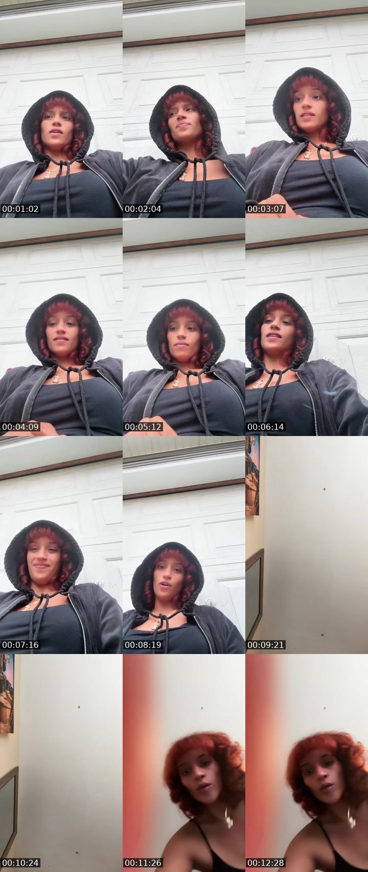 Contact-sheet preview of MATRIXBUNNIE's Liveme recording