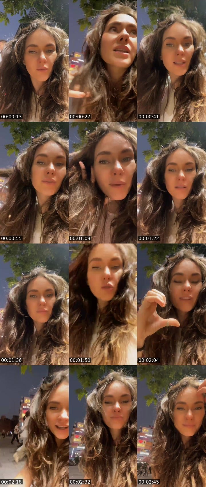 Contact-sheet preview of Nastya🦊FOX's Liveme recording