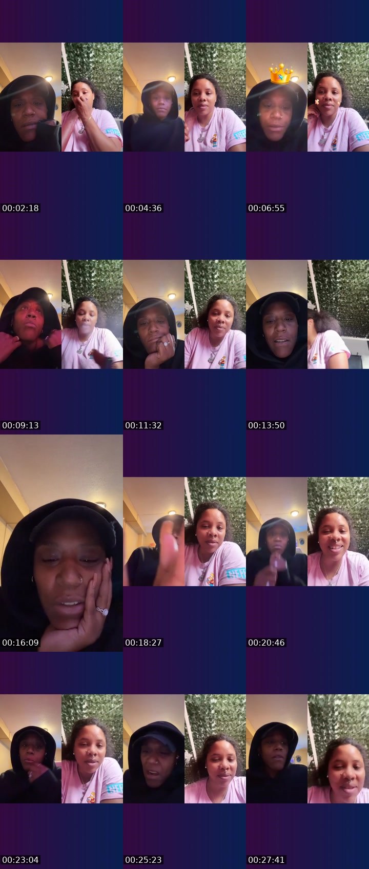 Contact-sheet preview of ꪶͭɛͦꪖͯкͥꪗͨ ༝༚༝༚ᥫ᭡💸's Liveme recording