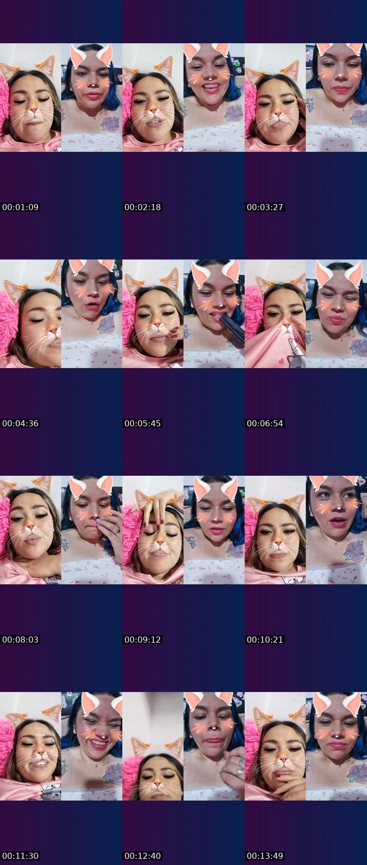 Contact-sheet preview of 𝓛𝓲𝓪💗🧿's Liveme recording
