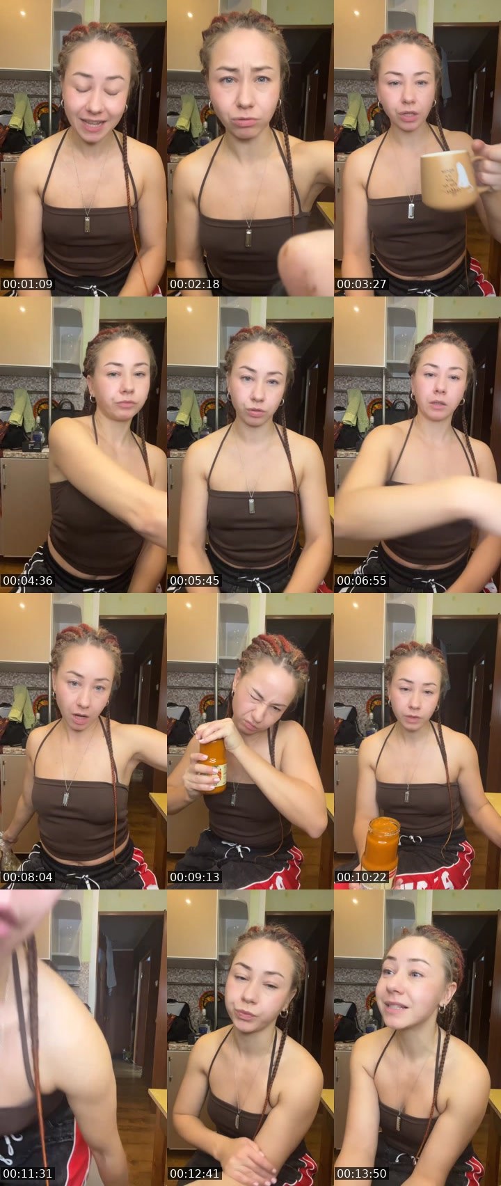 Contact-sheet preview of MU$E💎℄'s Liveme recording