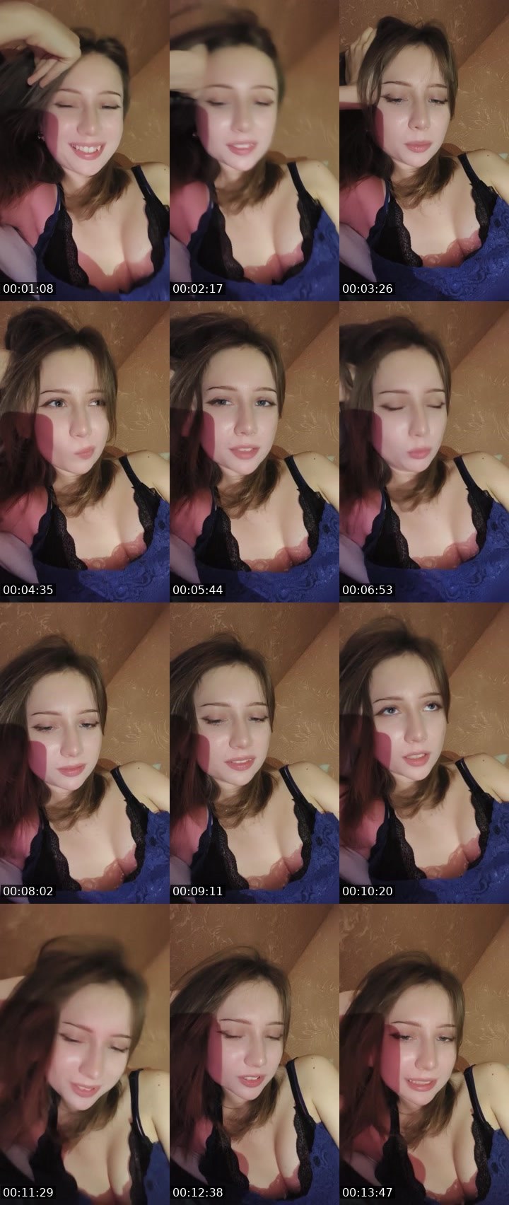 Contact-sheet preview of Alina🌺💃✨'s Liveme recording