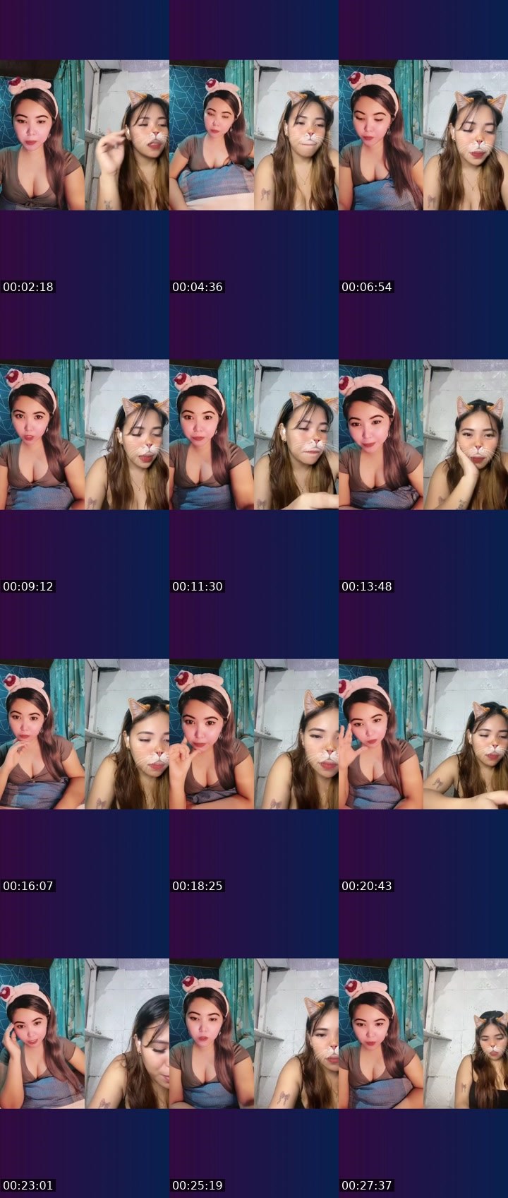 Contact-sheet preview of 🌶️🦄Alara👸's Liveme recording