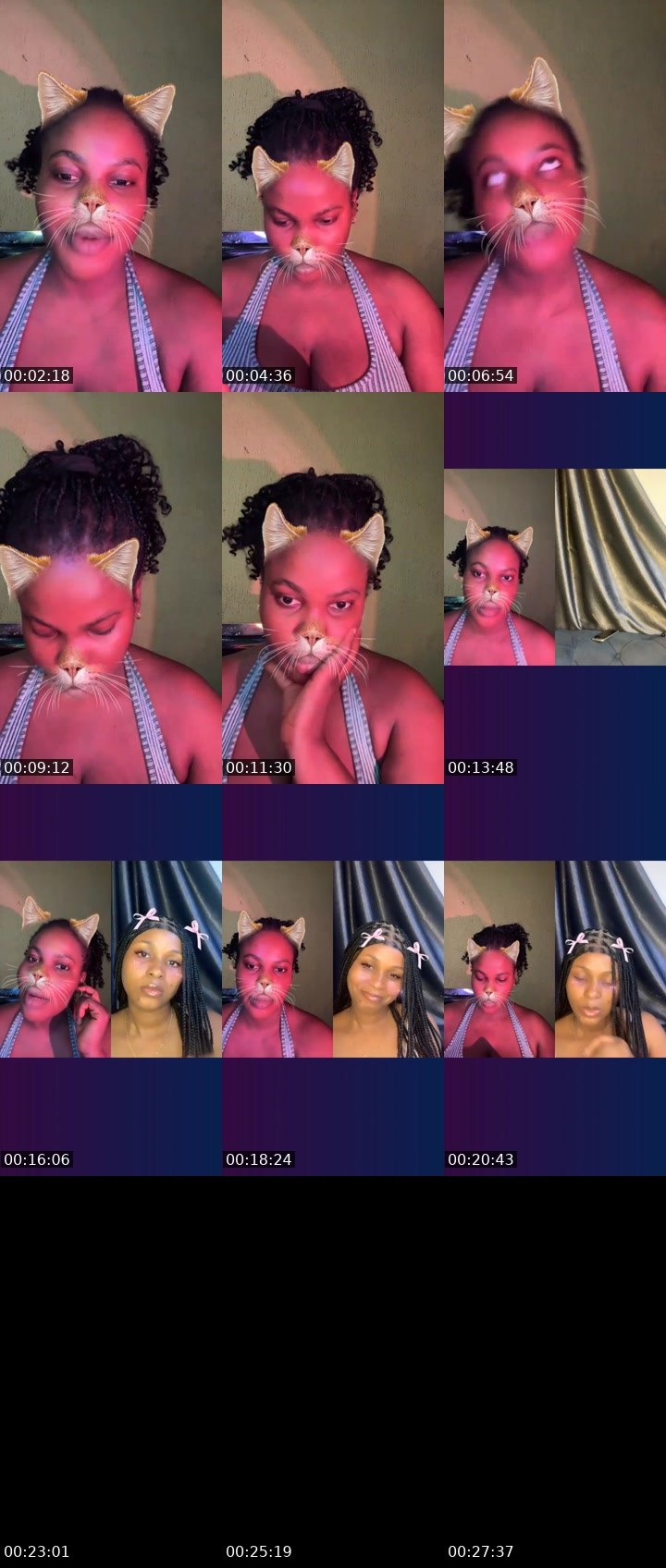 Contact-sheet preview of 💸🕊️Scorpio 🟦⛓️'s Liveme recording