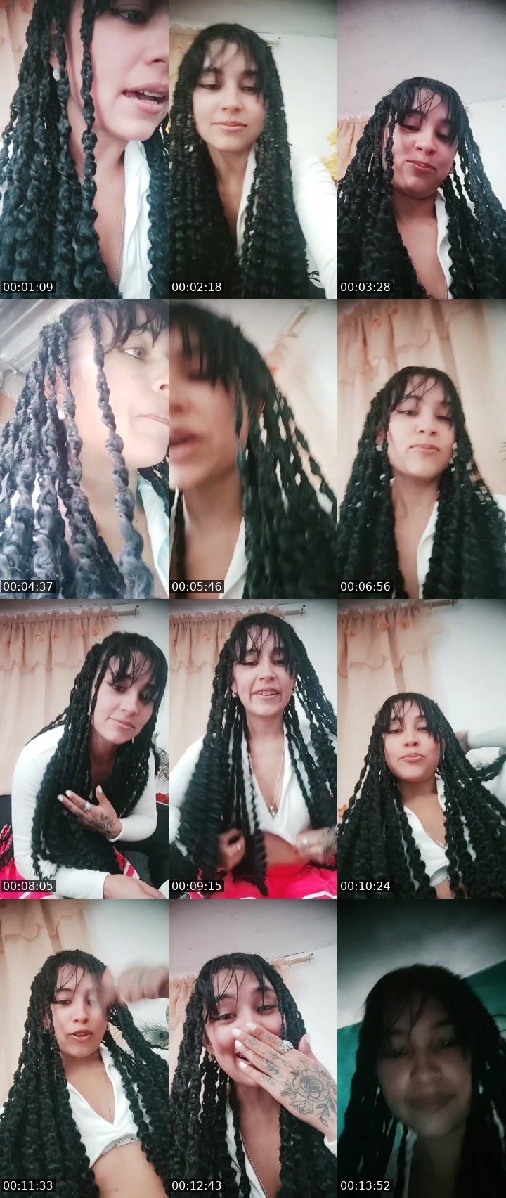 Contact-sheet preview of 👑⃤Luz🧸💜's Liveme recording