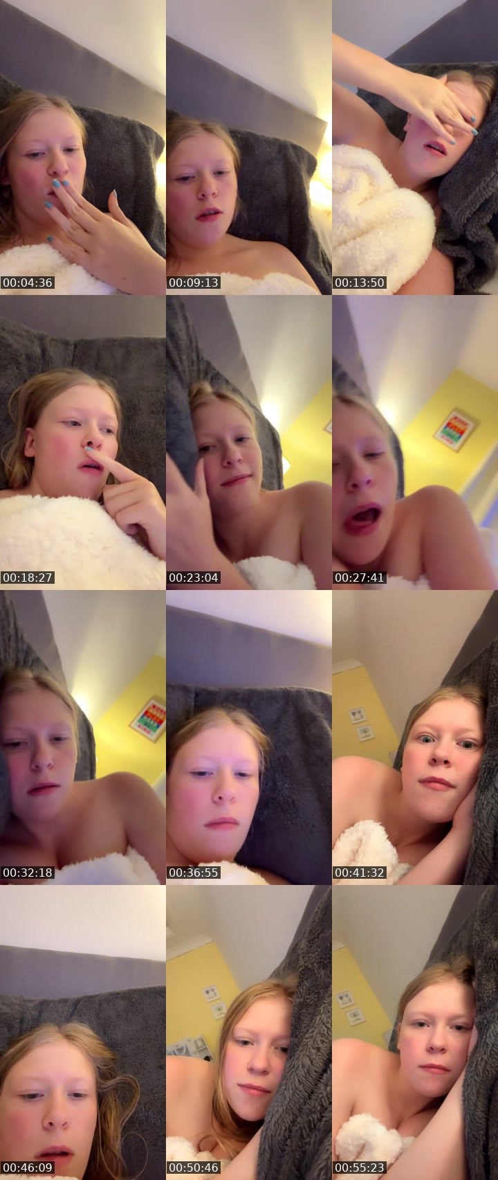 Contact-sheet preview of ⭕️G_ GemmaB's Liveme recording