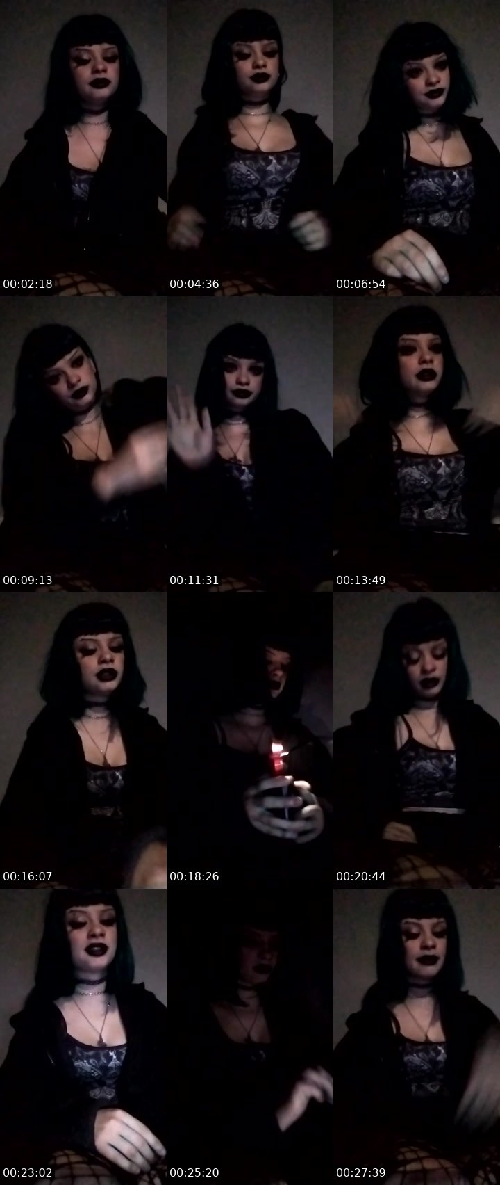 Contact-sheet preview of itsbuggg's Liveme recording