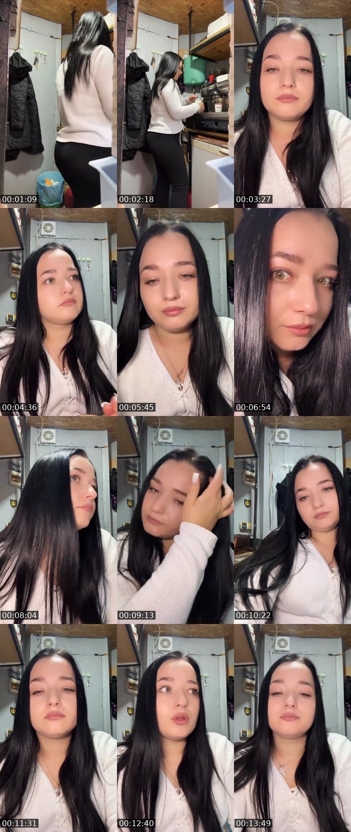 Contact-sheet preview of 𝓢𝓷𝓮𝓳𝓪💋's Liveme recording