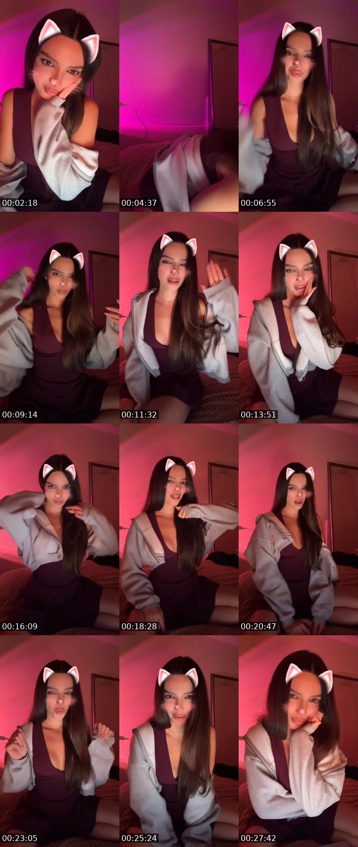 Contact-sheet preview of Jasmine💘's Liveme recording