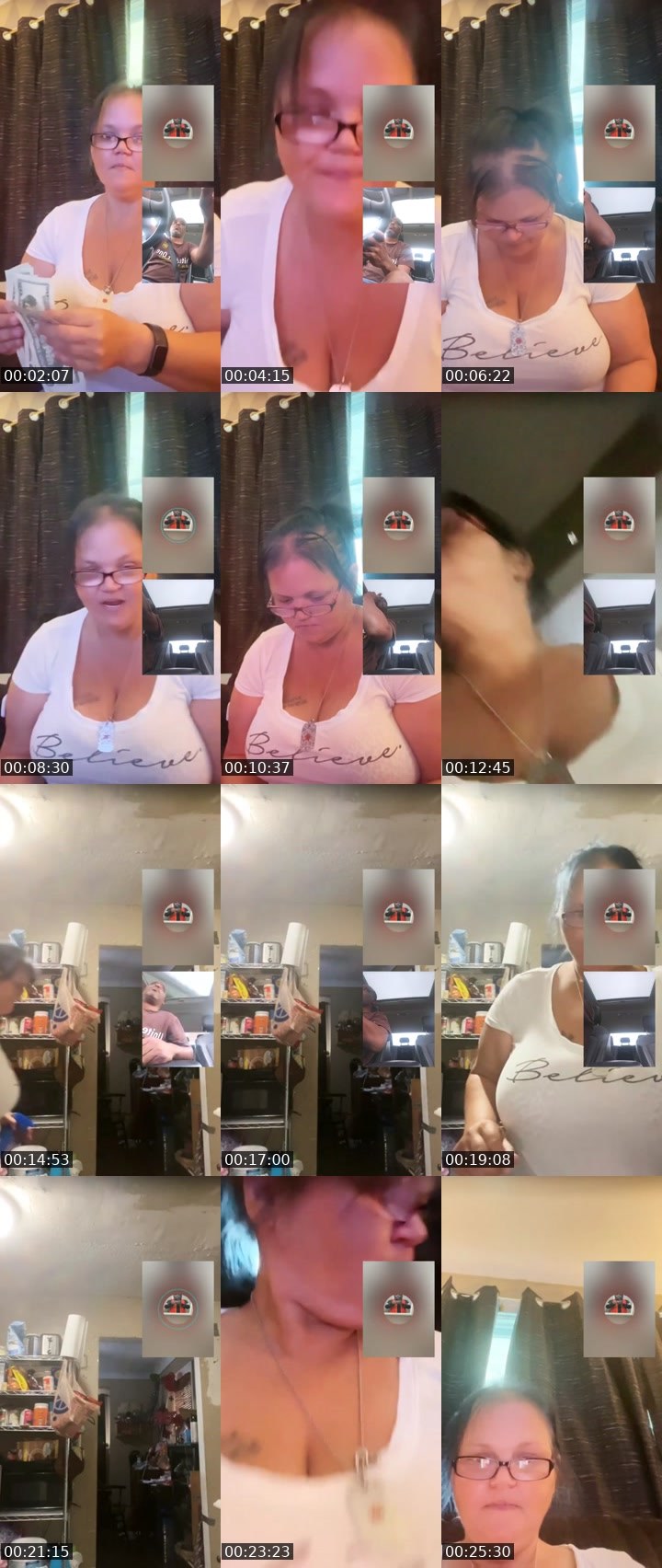 Contact-sheet preview of 🧪Savage F Love🌡️🩸's Liveme recording