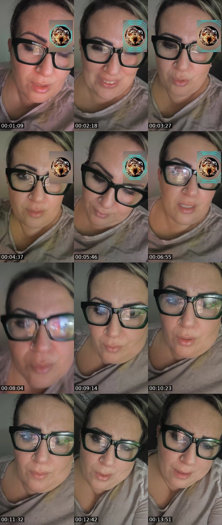 Contact-sheet preview of 》goo$€berR¥《's Liveme recording