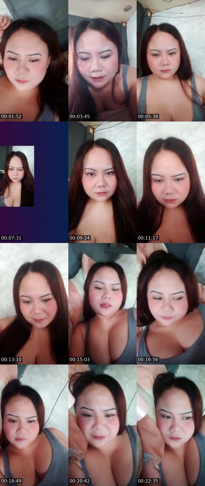 Contact-sheet preview of ᴵᴬ💎Gelaaaix🌷's Liveme recording