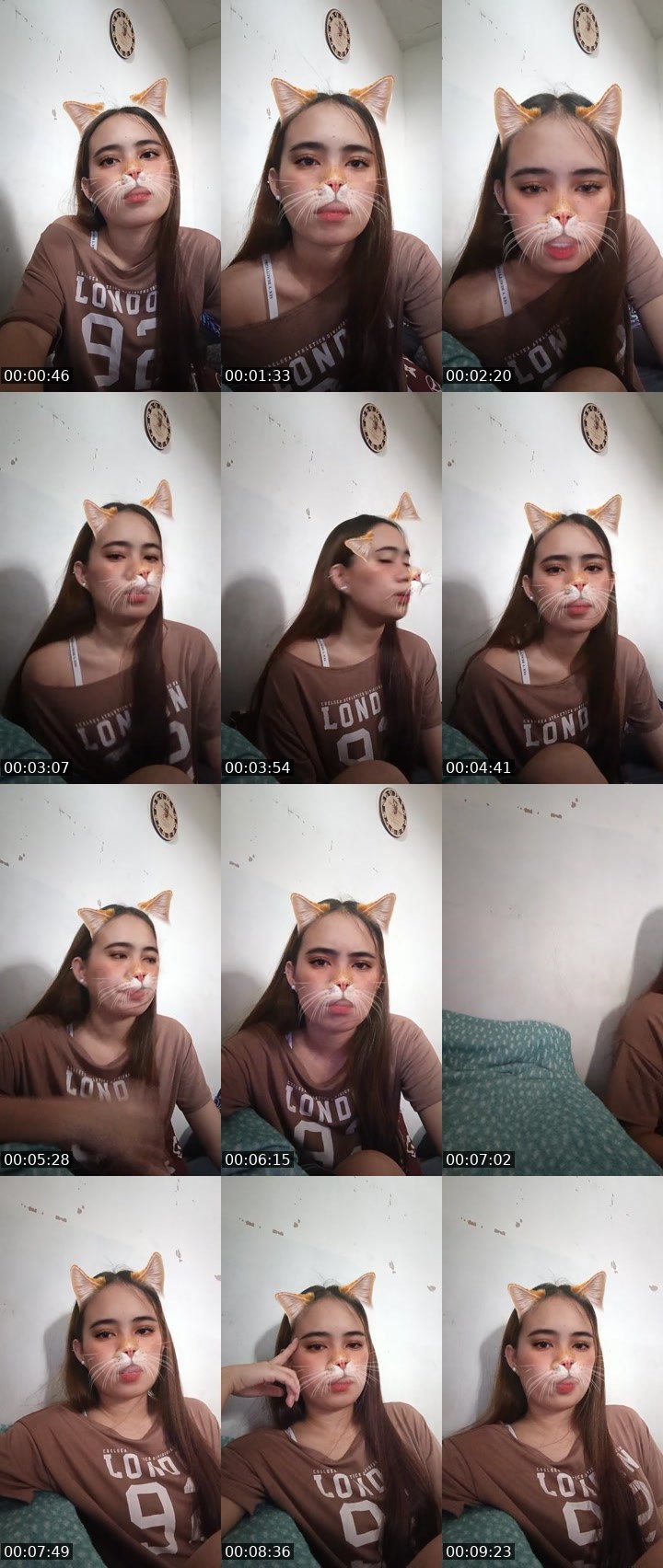 Contact-sheet preview of 👸🏻Alia🐉NP's Liveme recording