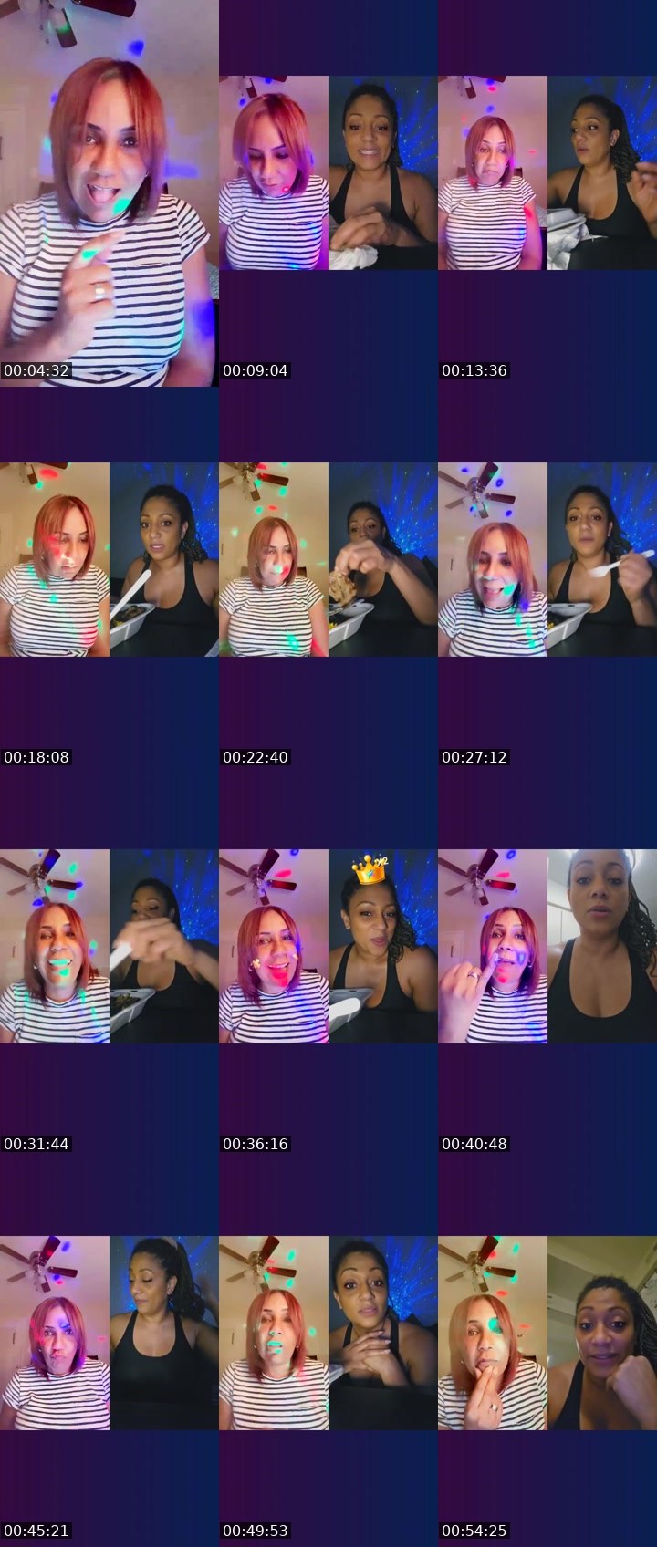 Contact-sheet preview of Pana🇵🇦 🇵🇦🇵🇦⚔️'s Liveme recording