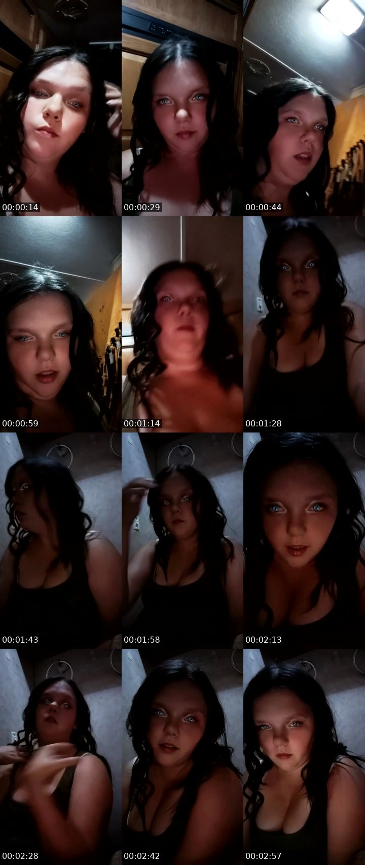 Contact-sheet preview of Katie Adams's Liveme recording
