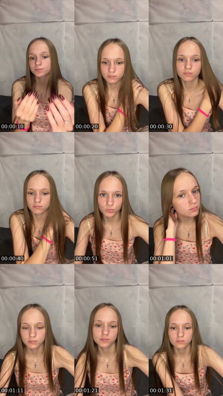 Contact-sheet preview of VIOLETTA😍's Liveme recording