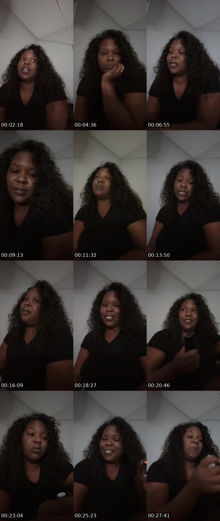 Contact-sheet preview of SheaButtaDuh's Liveme recording