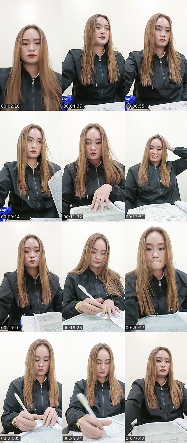 Contact-sheet preview of Vinexx_Grace's Liveme recording