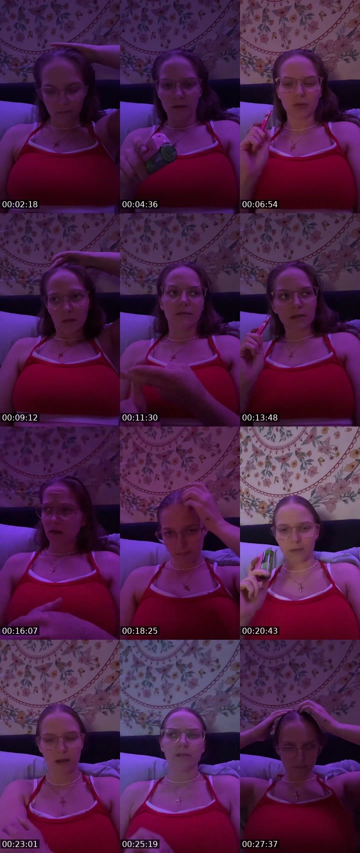 Contact-sheet preview of 🐈‍⬛Kristina🐈‍⬛'s Liveme recording
