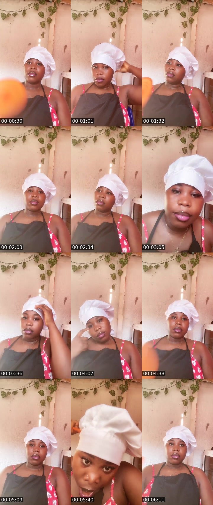 Contact-sheet preview of 6k🏦Baby sandra🍫🦋's Liveme recording